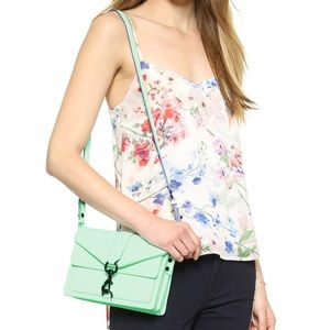 Rebecca Minkoff Hudson moto - wintermint